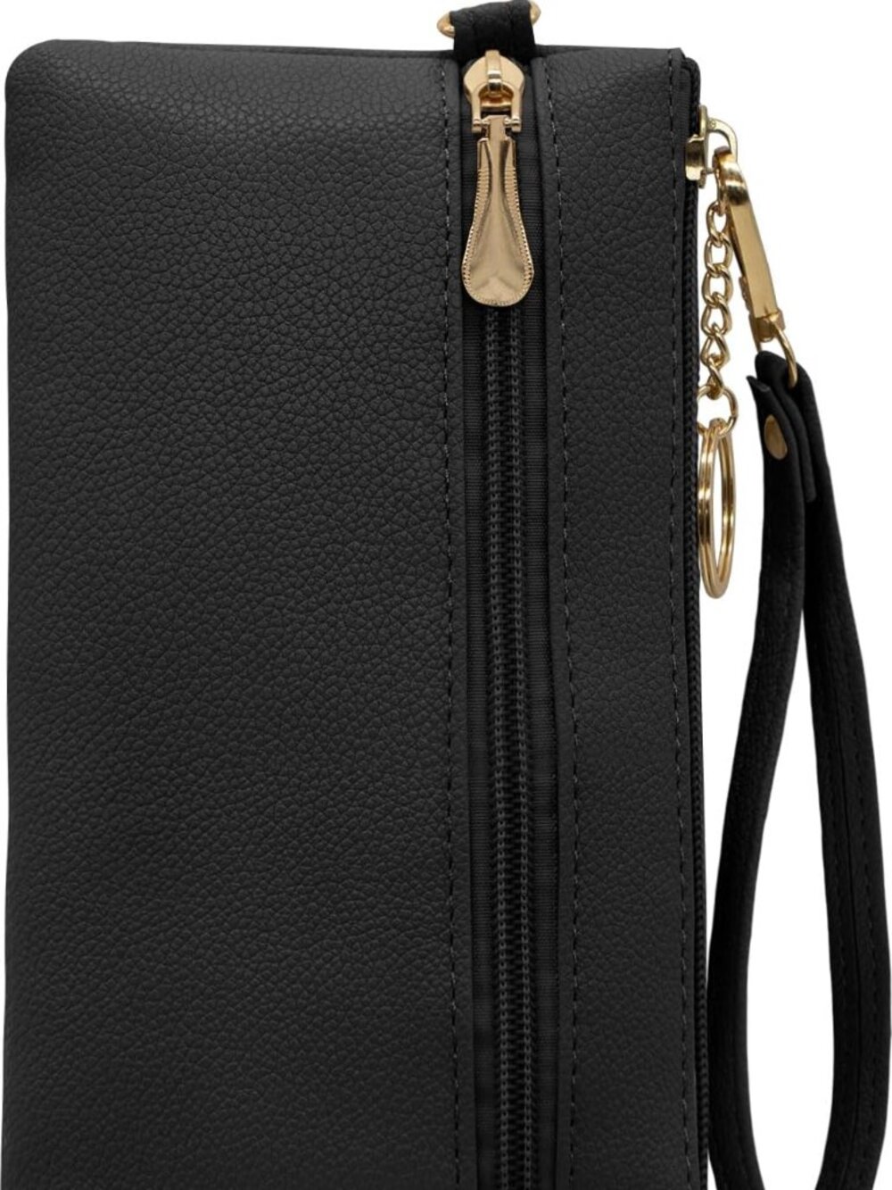 Leather Wristlet Wallet for Women Men Large Capacity Clutch Handbags Purses